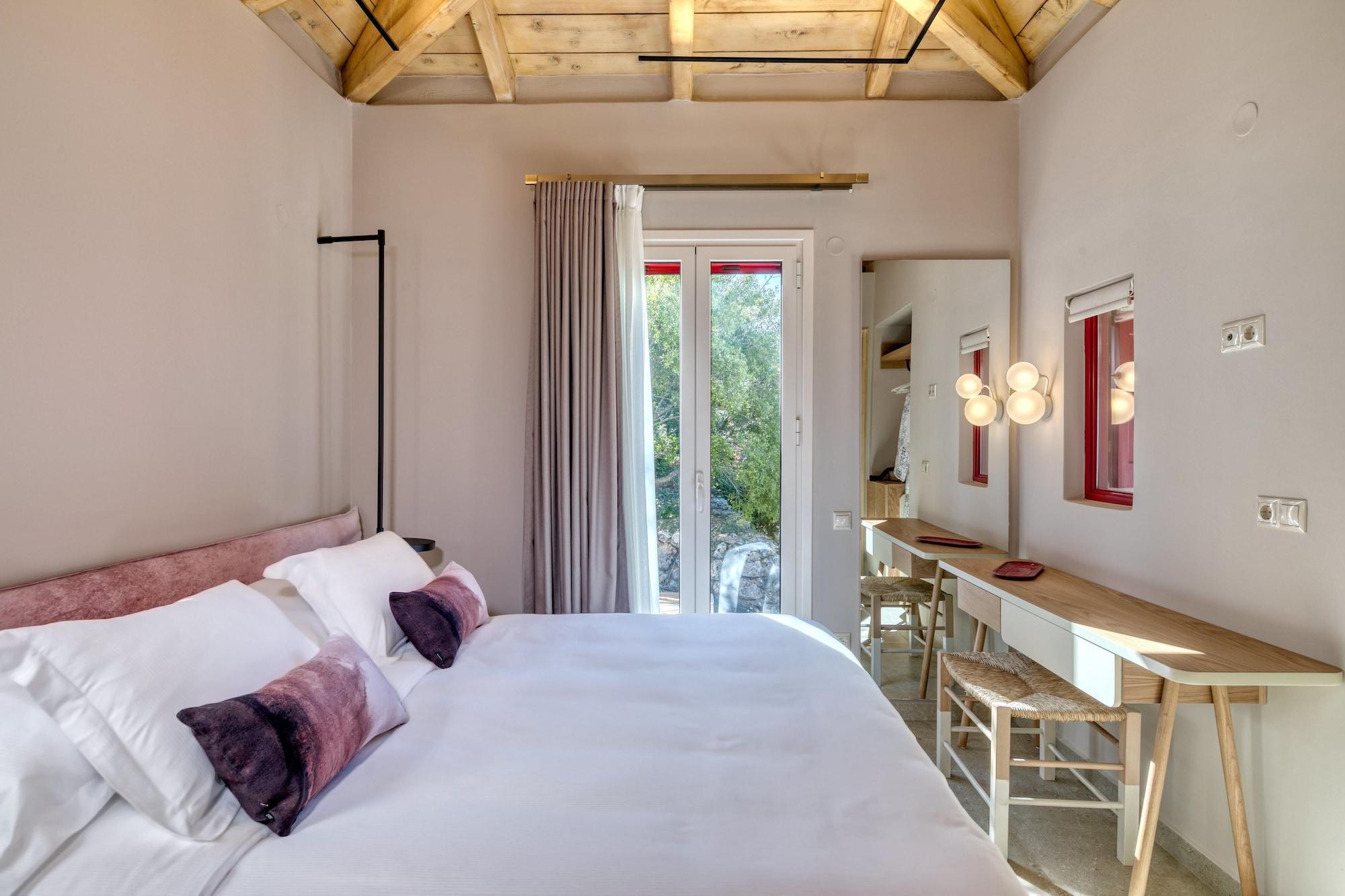 Art Blue Villas Tsoukaladhes Bagian luar foto