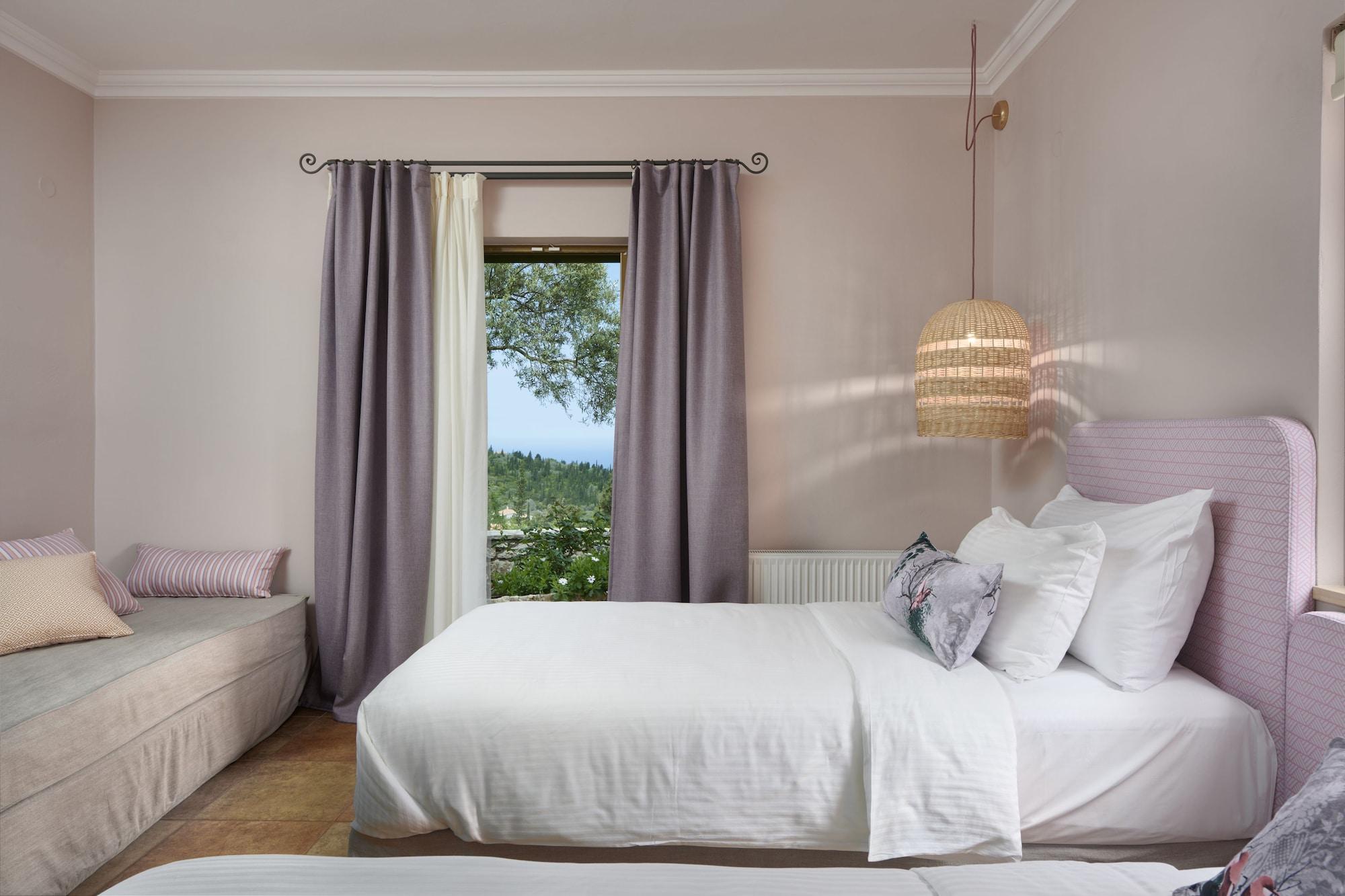 Art Blue Villas Tsoukaladhes Bagian luar foto