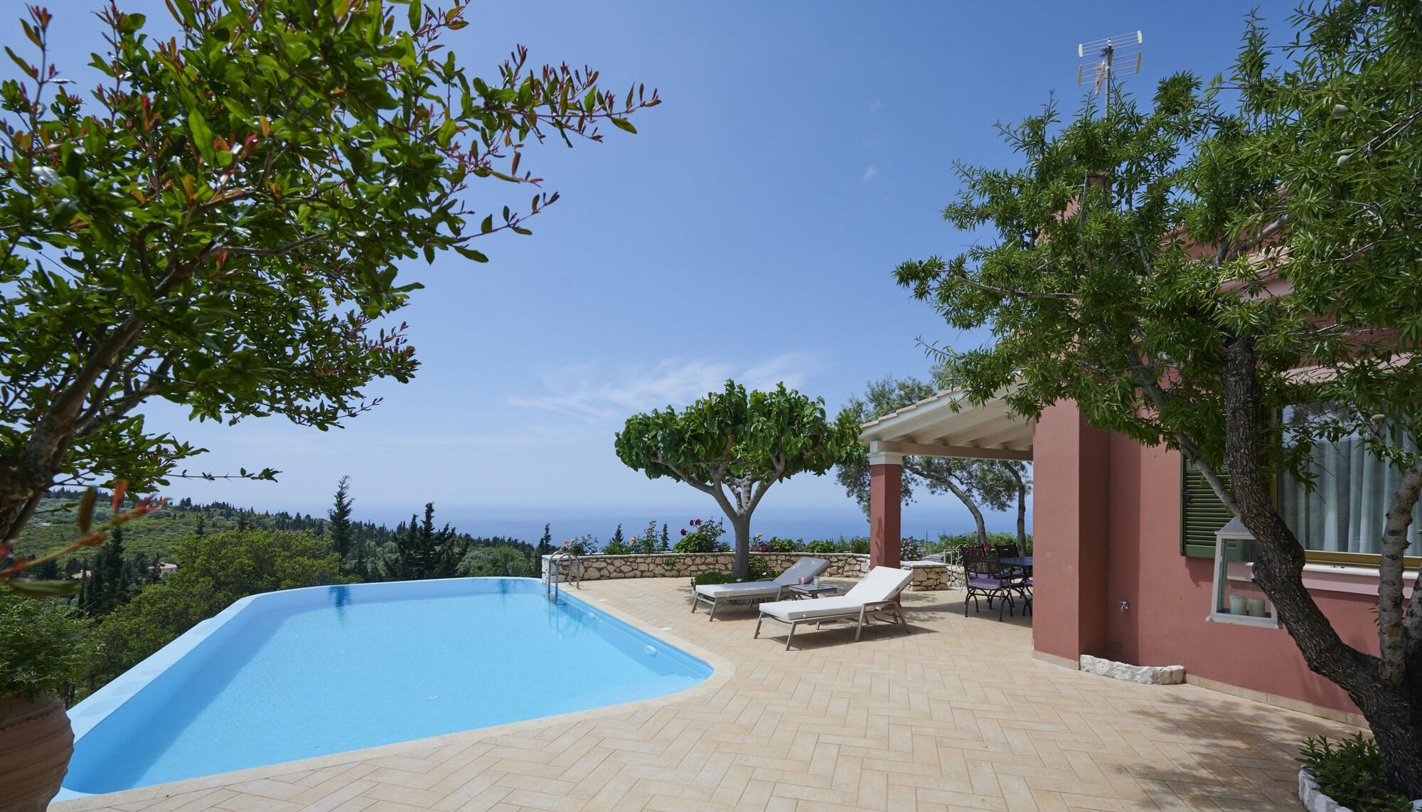 Art Blue Villas Tsoukaladhes Bagian luar foto