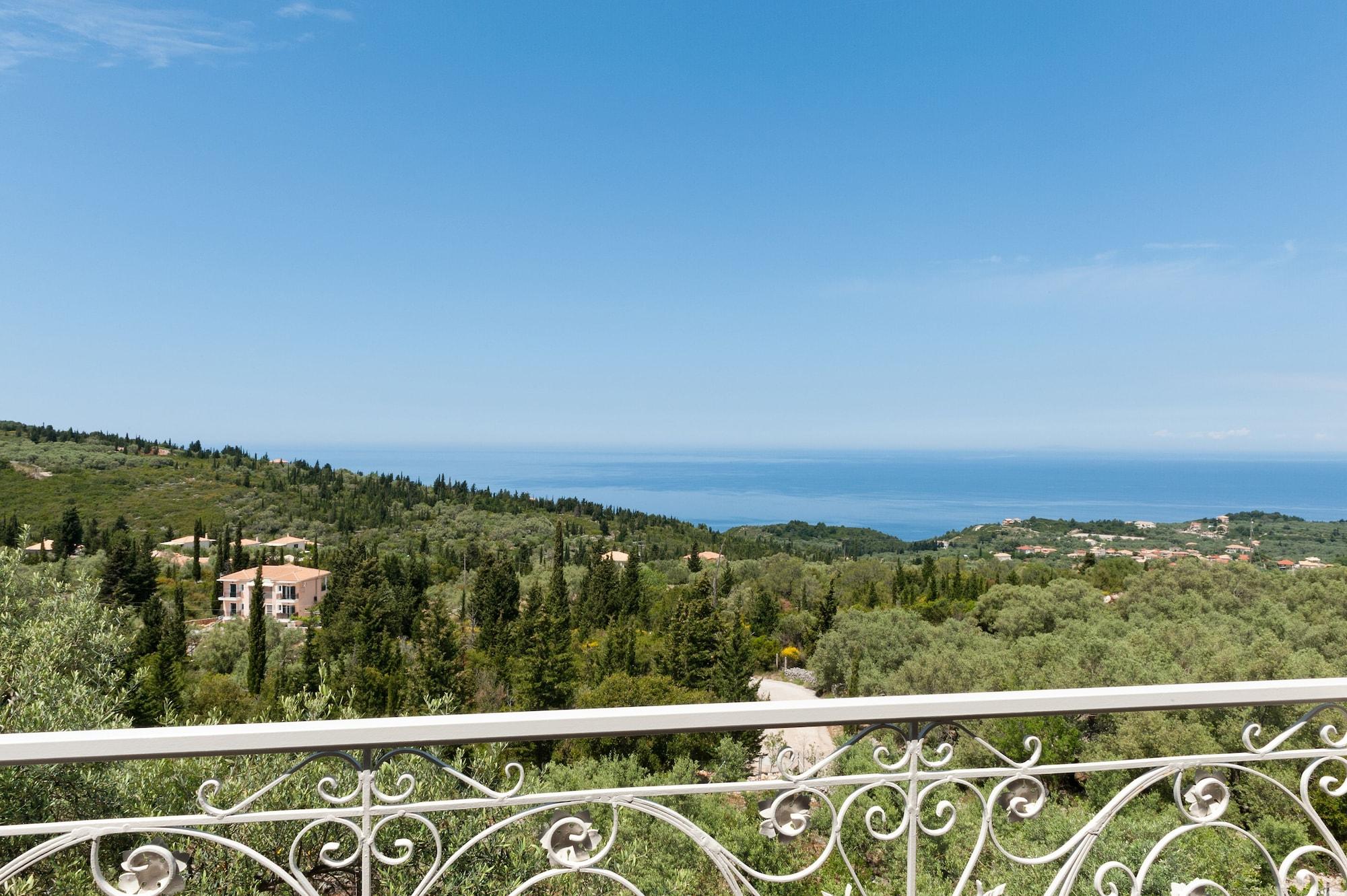 Art Blue Villas Tsoukaladhes Bagian luar foto